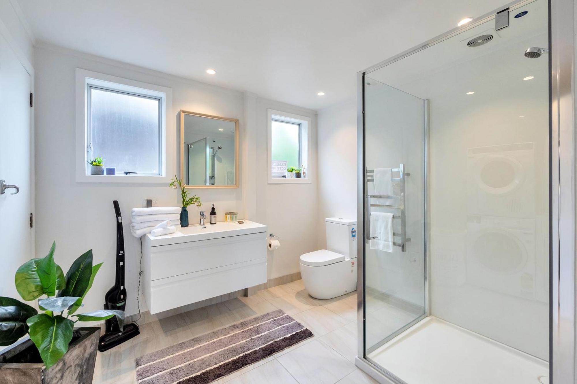 Bright Kingsland Contemporary Apartment โอ๊คแลนด์ ภายนอก รูปภาพ